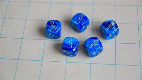 lightning bolt dice.